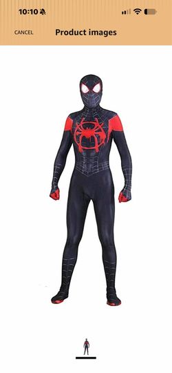 Miles Morales Spiderman Costume