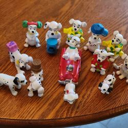Disney 101 Dalmations Figures