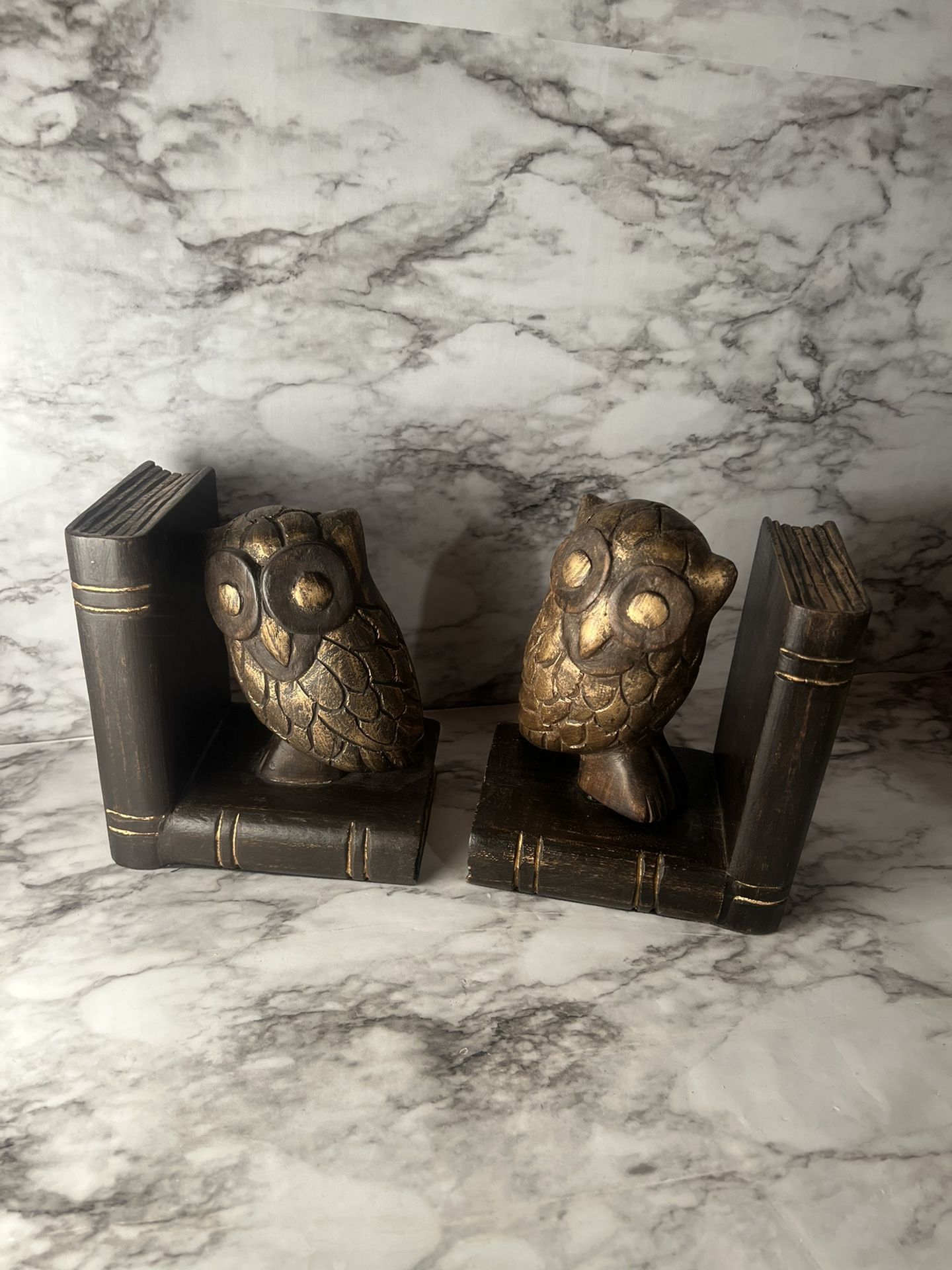 Owl Book Ends