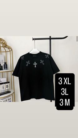 Chrome Hearts Black Cross Graphic T-Shirt