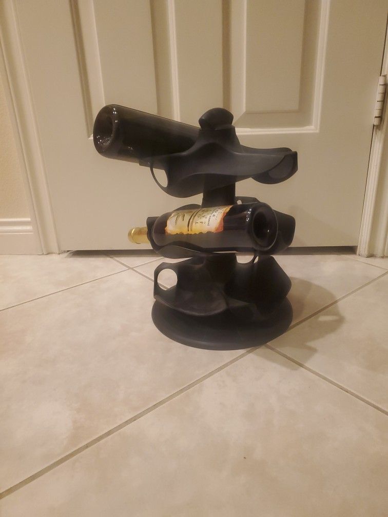 9 Bottle Wine Rack That Swivels