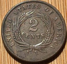 1866 UNCIRCULATED 2 CENT SHIELD COIN!  AMAZING CONDITION!! WOW!