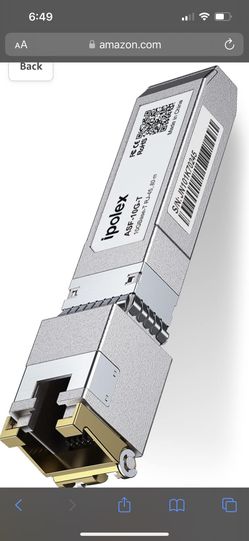 Ipolex 10GBase-T RJ45 SFP+ Module
