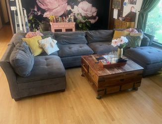 grey modular sectional (costco)