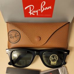 Ray Ban Classic Wayfarer Sunglasses 50mm & 54mm 😎🕶️