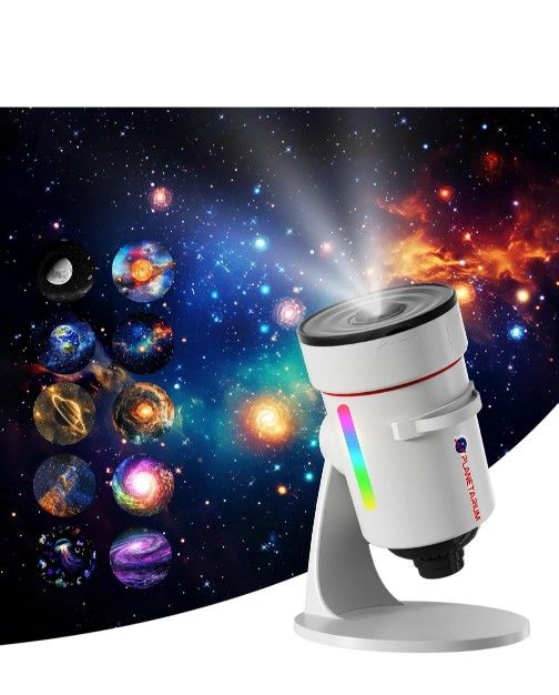 Galaxy Projector,Upgraded 4K HD Star Projector Lens