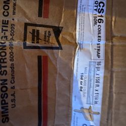 Coiled Strap Tie For Building 150 Feet For 100 Dollar 25 Feet For 25 Each