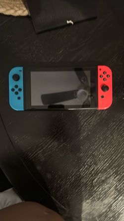 Nintendo switch with box and charger