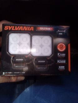 Sylvania Ultra 2" Cube LED Pods 2-Pack