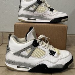 Jordan 4 White Cement 2016 Size 10