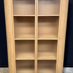 Sundays Showcase Cabinet (White Oak)