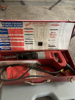 Milwaukee Heavy Duty Sawzall