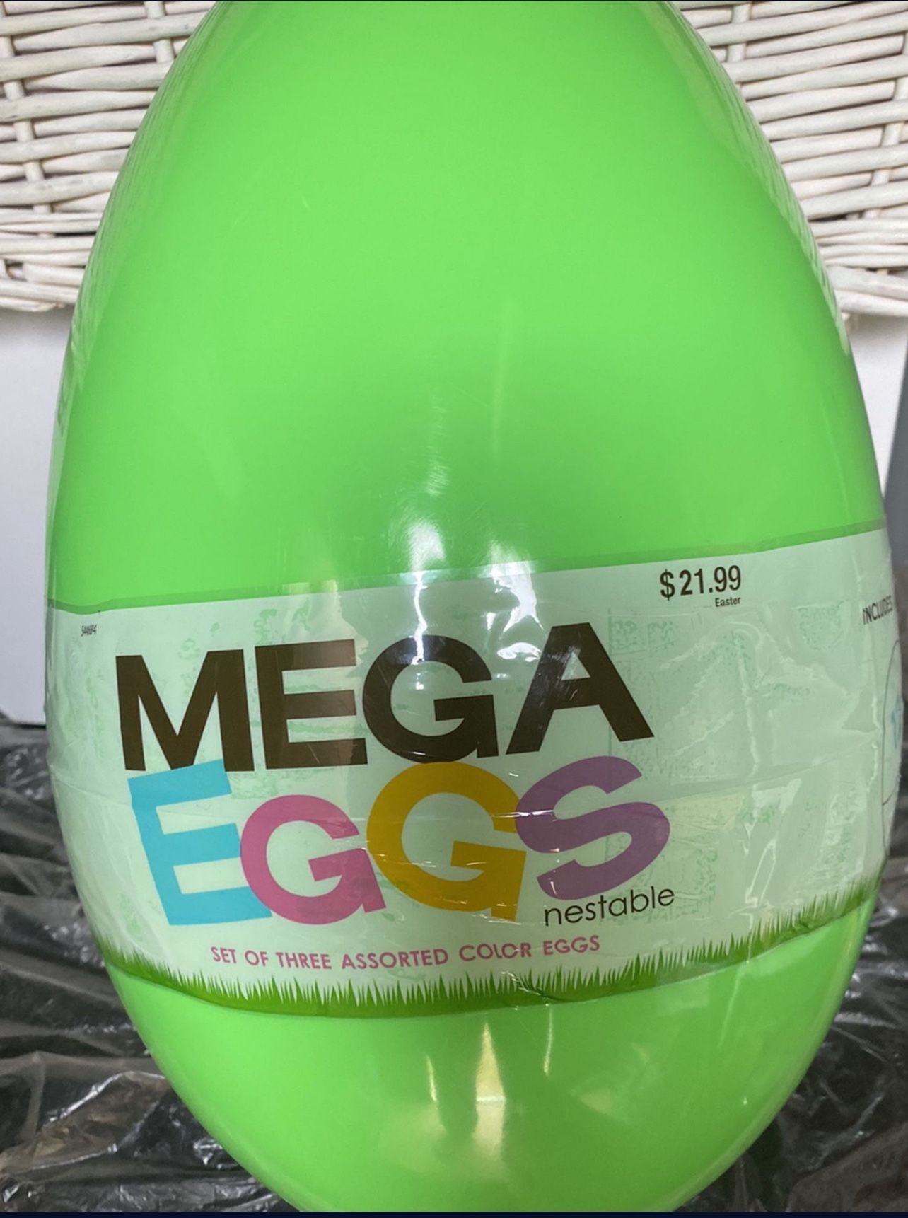 Mega Easter Eggs Set Of 3