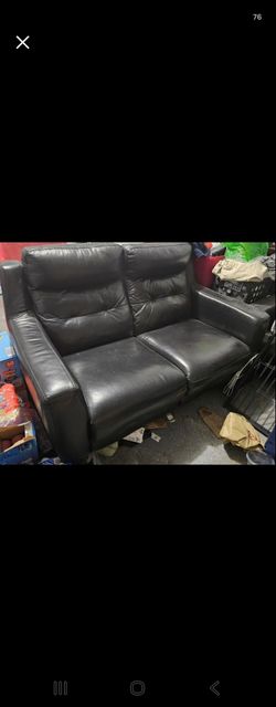 Reclining love seat and couch
