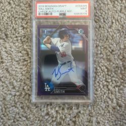 Will Smith Bowman Chrome 1st auto