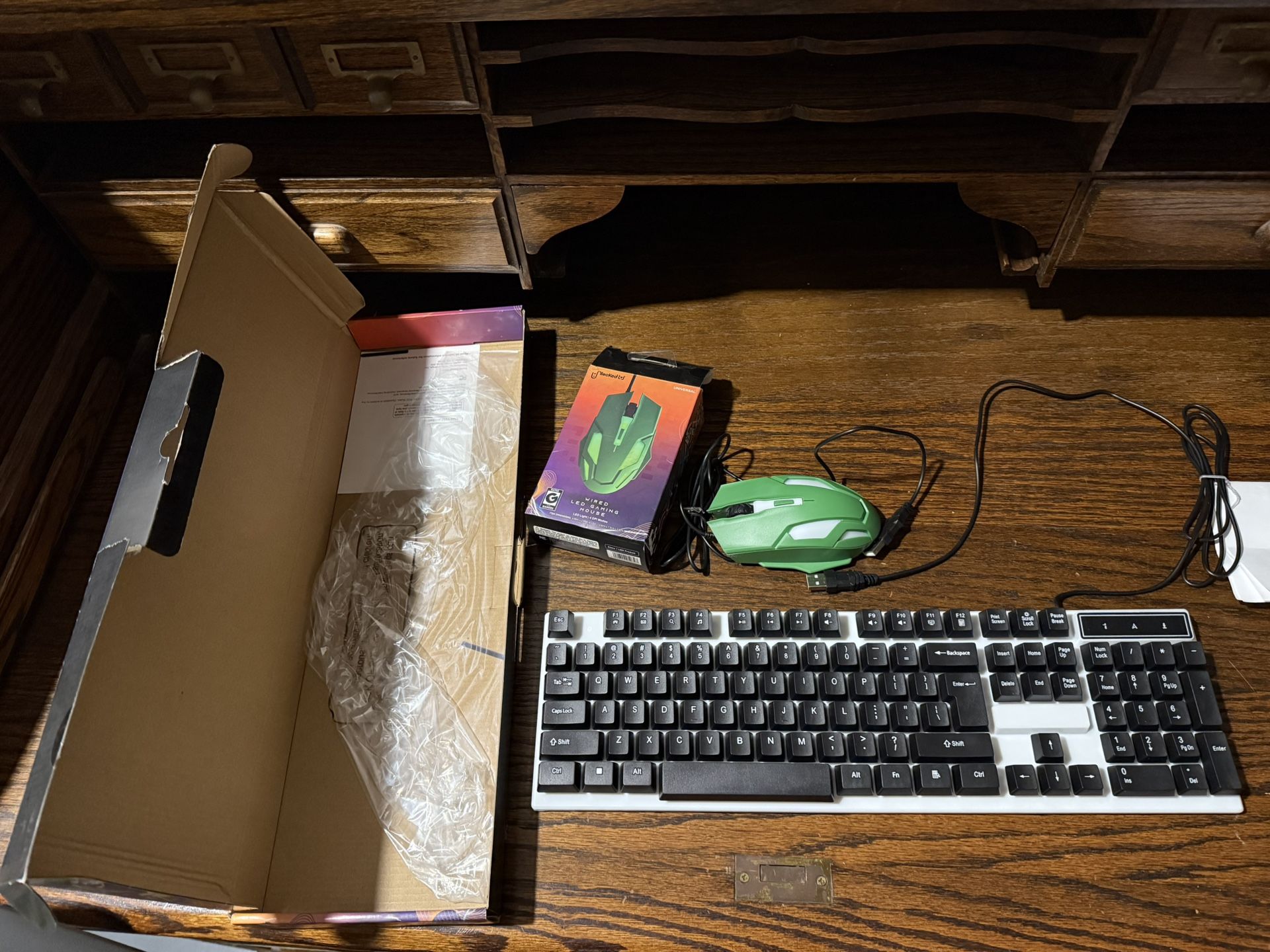 Mechanical keyboard + gaming mouse