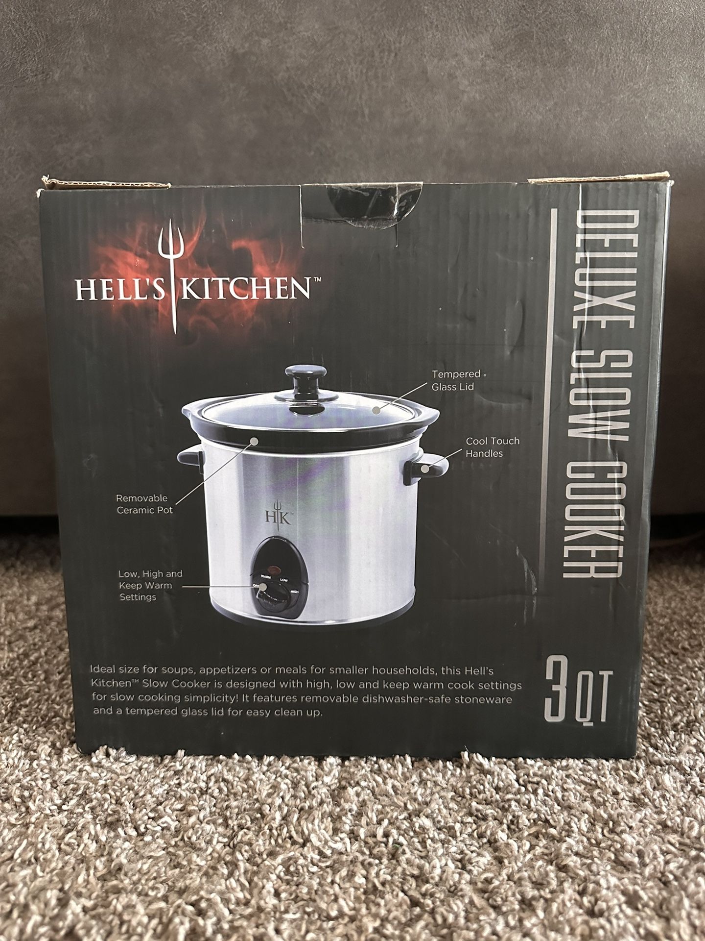 Hell’s Kitchen Deluxe Slow Cooker