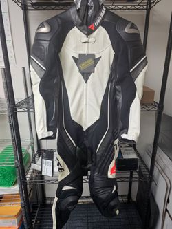 Dainese Trickster Evo C2 1-Piece Kangaroo Leather Racing Suit – Size 48