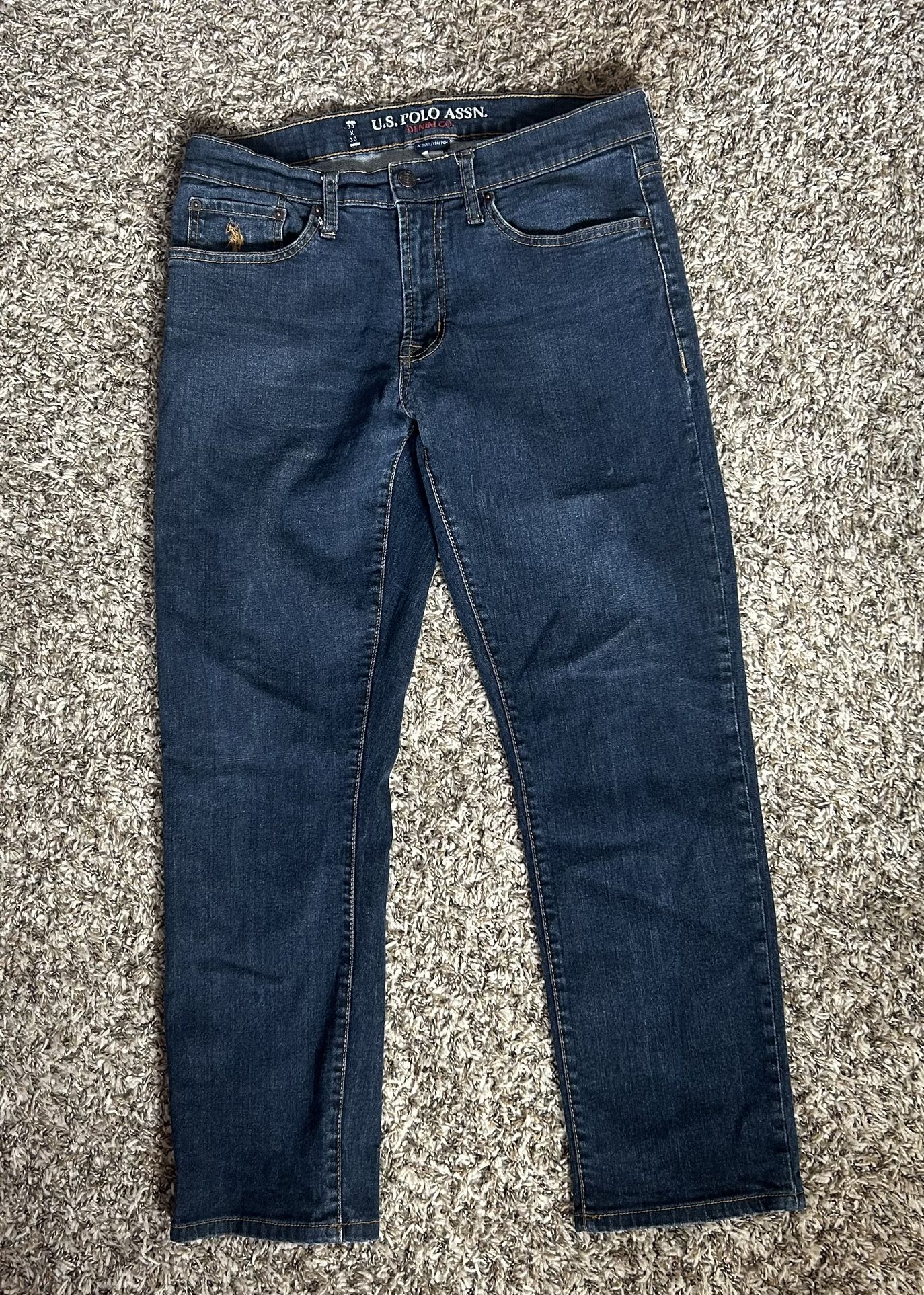 Mens polo Jeans Size 33x30