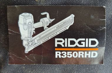 Ridgid Pneumatic Framing Nailer