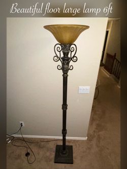 Beautiful Floor Lamp $125Easy On Off Floor Step Button PUO