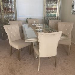 Juego De Comedor Con 6 Sillas 