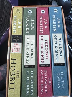 The Hobbit and Lord of the rings books