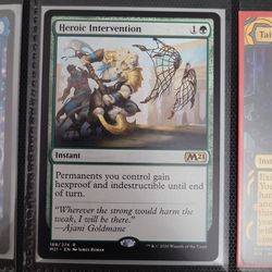 Heroic intervention mtg card