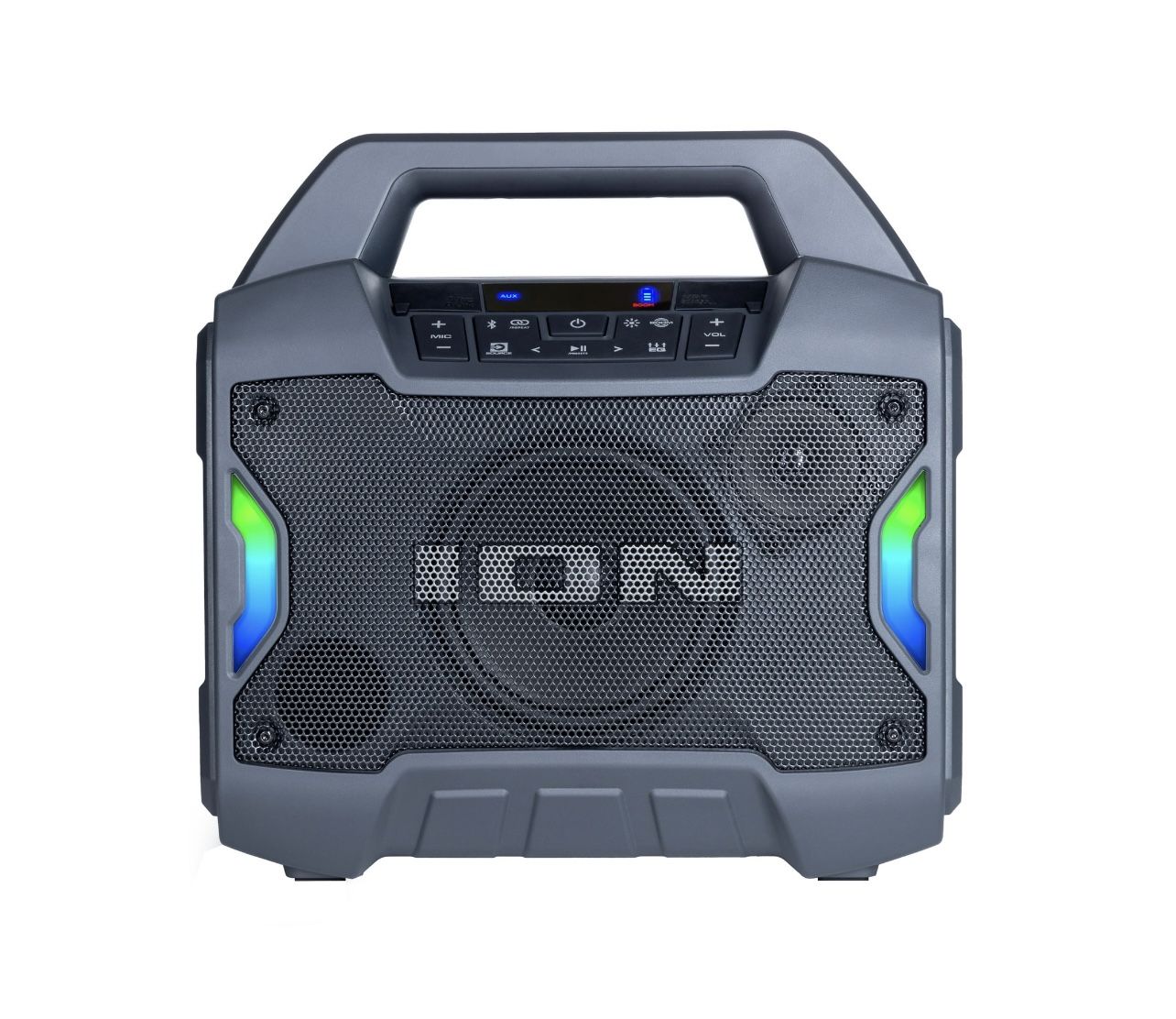 ION Audio Game Day Primetime Portable Rechargeable Speaker with Lights, Pre-Owned