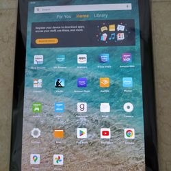 Amazon Fire HD 10.1" 32GB Tablet With Google Apps 