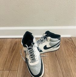 Men's Nike Court Vision Mid NN Lt Smoke Grey/Black-Sail (DN3577 002)