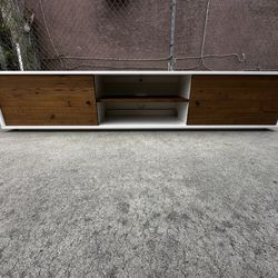 West Elm Mid Century Modern Media Console Entertainment Center Tv Stand Cabinet Sideboard Credenza