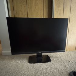 Monitor acer LCD 27” 60HZ And Control arm