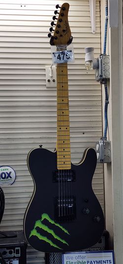 Schecter Electric Guitar Monster Energy Edition