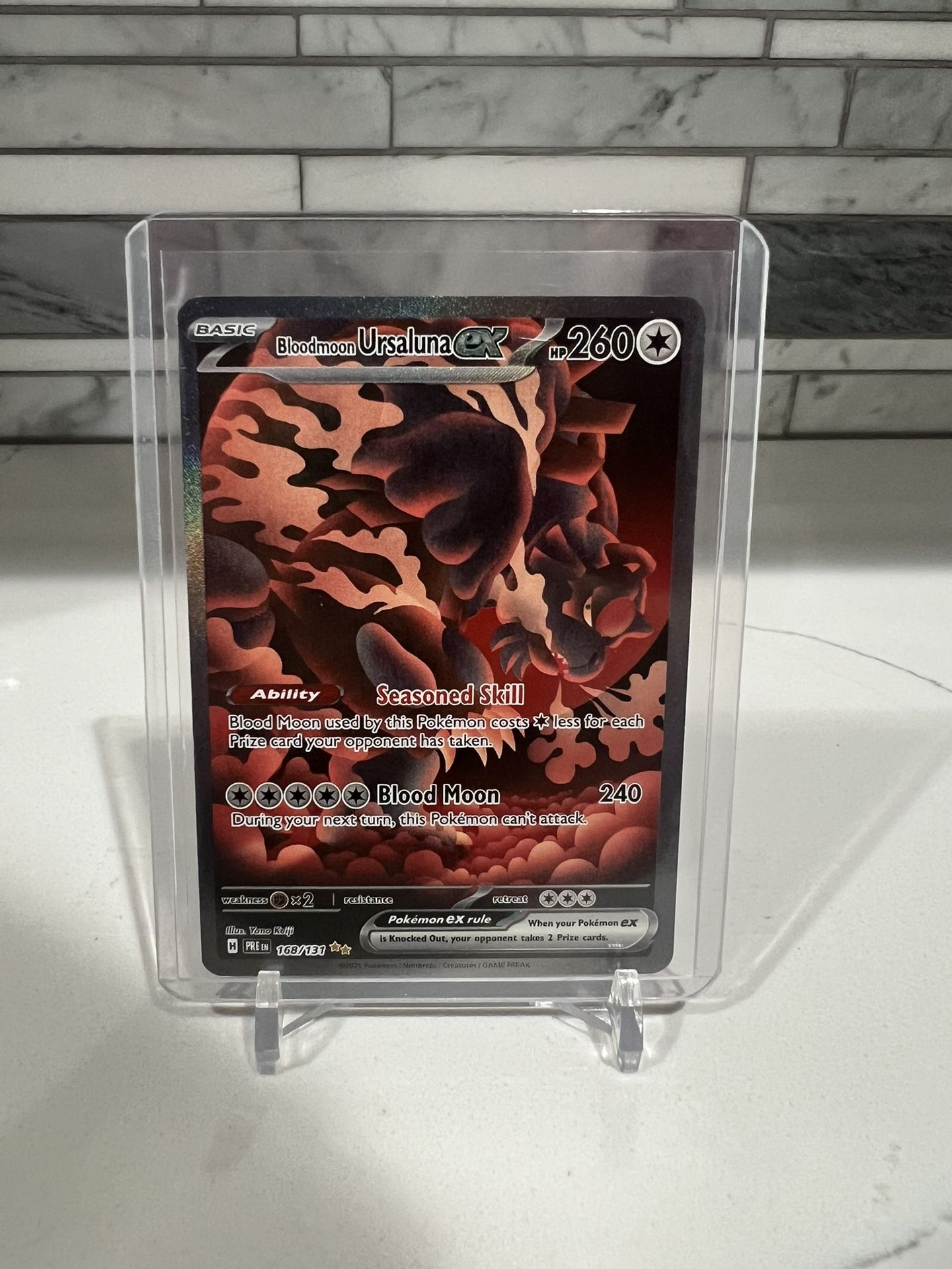 Bloodmoon Ursaluna ex - SV: Prismatic Evolutions