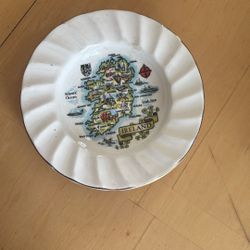 Small Ireland Plate 