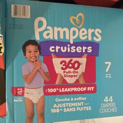 Pampers Cruisers 360 Size 7 ( 44ct) $22 Firm!