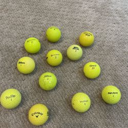 A Dozen Gulf Balls 