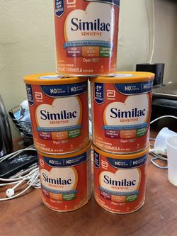 5 Latas De Fórmula Nueva 