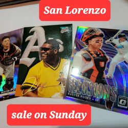 WARRIORS AND SPORTS CARDS SALE THIS SUNDAY FROM 1PM TO 5PM. SAN LORENZO