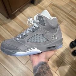 Jordan 5 wolf grey