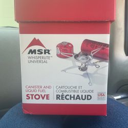 Msr Canister And Liquid Fuel Stove