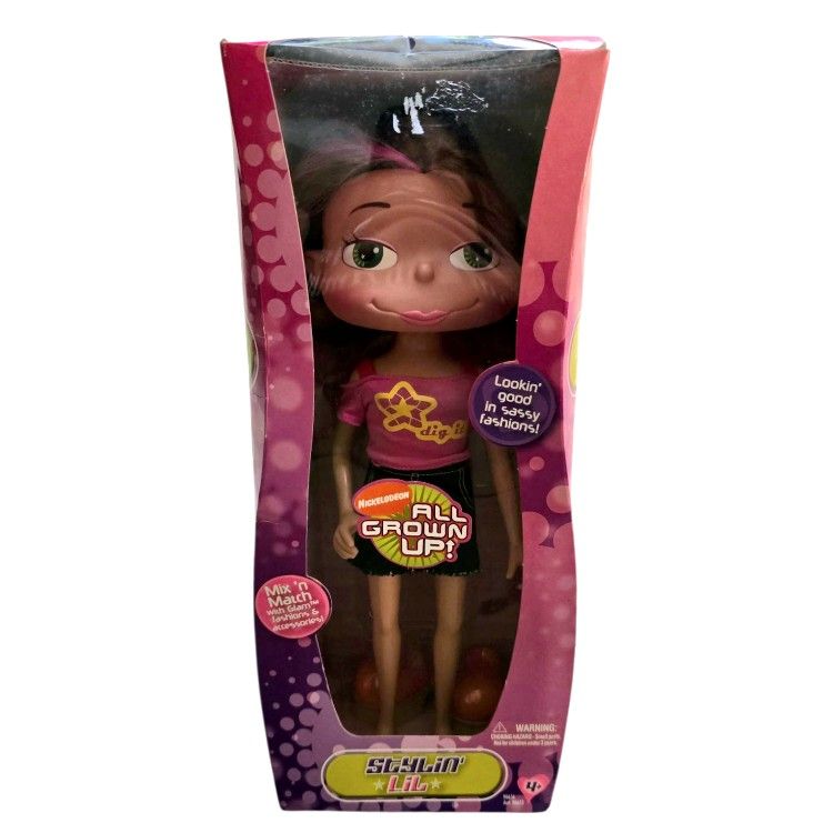 Vintage Nickelodeon Rugrats All Grown Up Stylin Lil Doll Retro Viacom 2005