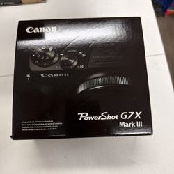 Canon Power shot G7X Mark III Silver