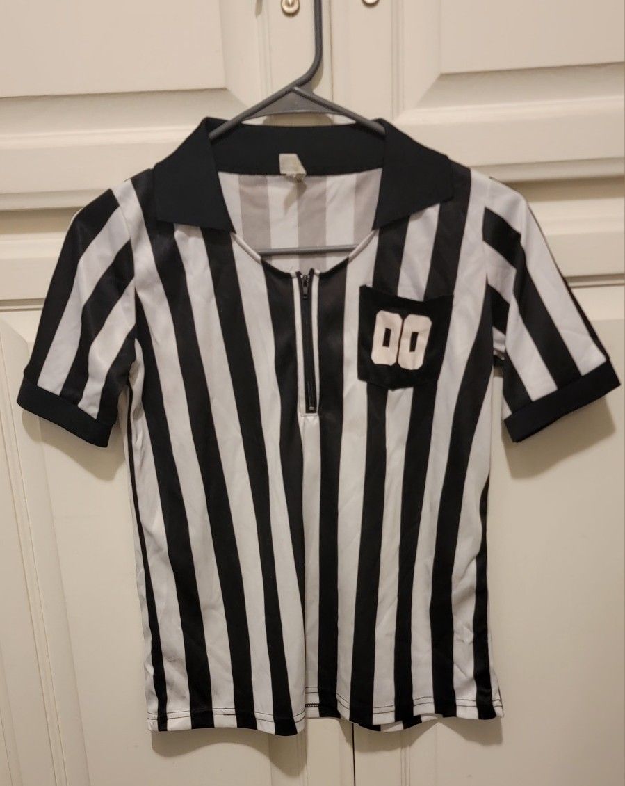 Boys Halloween Referee Shirt Standard Size