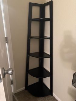 Black Corner shelf. 2 of them
