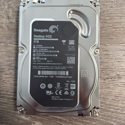 Seagate Desktop Hard Drive 2TB