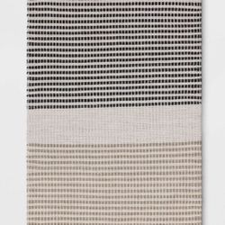 5'x7' Color Block Braided Indoor/ Outdoor Area Rug Ivory
