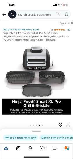 Brand new Ninja Foodie grill XL pro