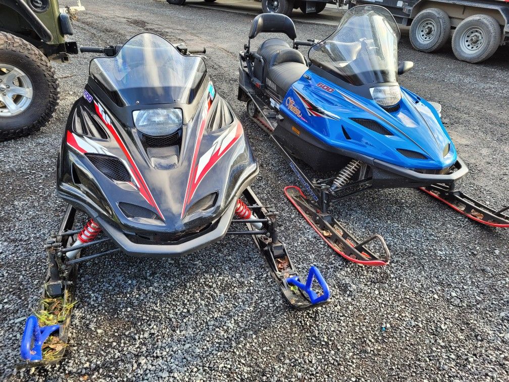 Yamaha Snowmobiles 1997 Vmax Xtc 600, 97 Venture 2up 600
